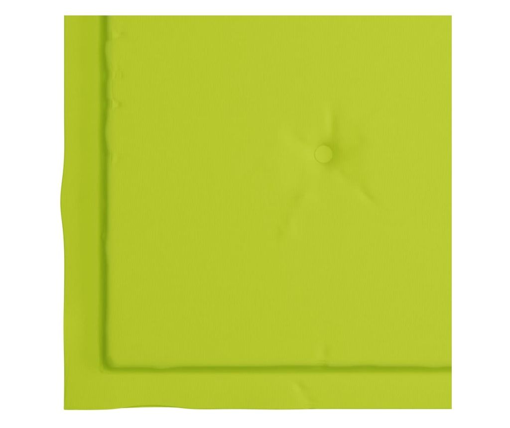 Καρέκλες Κήπου με Μαξιλάρια, 2 τεμ, Μασίφ Ξύλο Τικ - 9