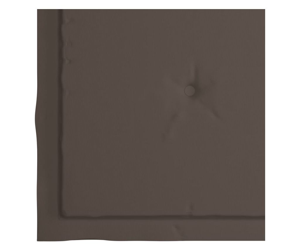 Външни сгъваеми столове с възглавници, 4 бр., Масивна акациева дървесина - 7