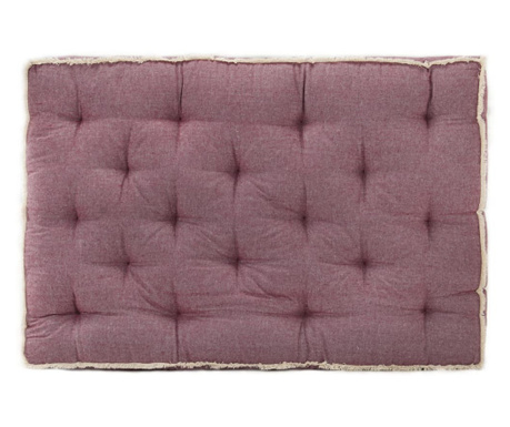 Възглавница за палетен диван, червено бордо, 120x80x10 см