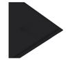 Градинска възглавница за пейка, черна, 100x50x3 см thumbnail 4