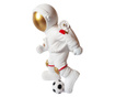 Statueta decorativa, Astronaut fotbalist, 26 cm, BJ1737C