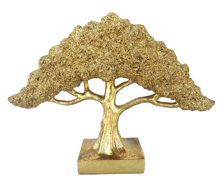 Statueta decorativa, Copac auriu, 33 cm, 532H