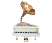 Cutie muzicala, in forma de pian cu cheita, 25 cm, 417H