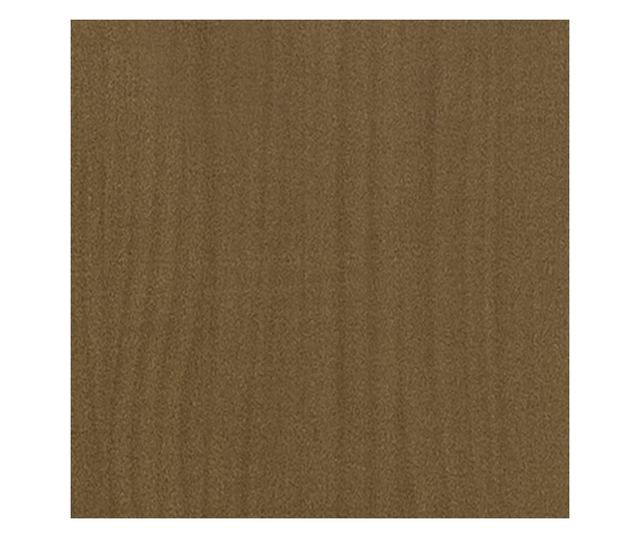 TV ormarić smeđa boja meda 80 x 31 x 39 cm od masivne borovine