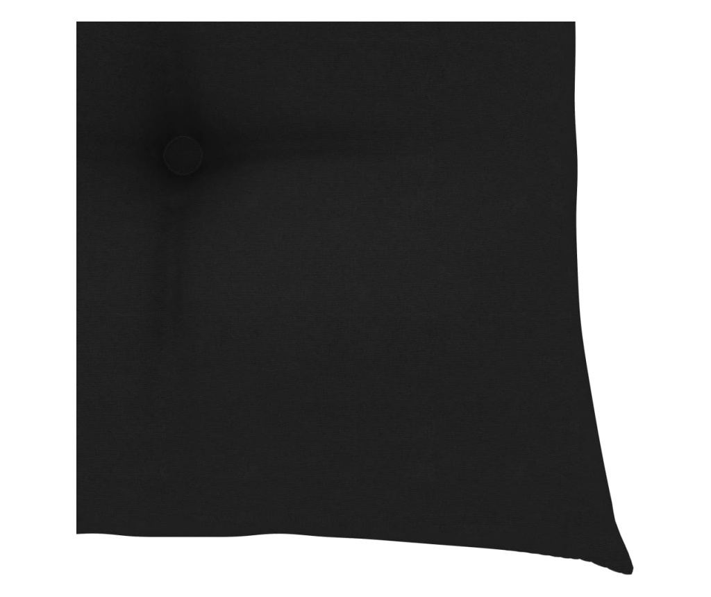 Градински сгъваеми столове, 2 бр., с възглавници, бамбук - 10