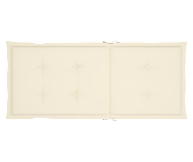 Сгъваеми градински столове с възглавници, 2 бр., Масивна акациева дървесина