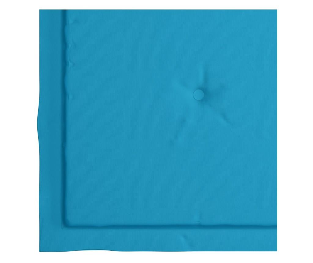 Външни сгъваеми столове с възглавници, 4 бр., Масивна акациева дървесина - 8