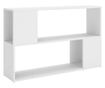 fehér forgácslap könyvszekrény 100 x 24 x 63 cm