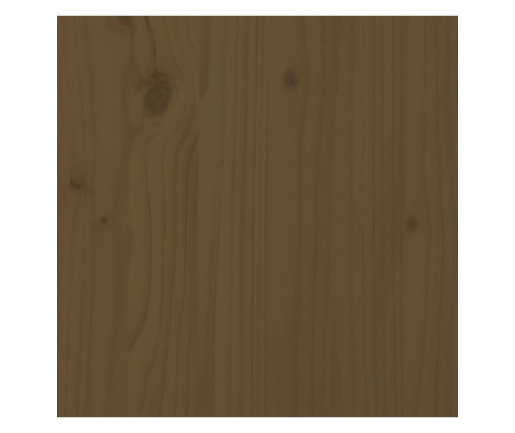 Stojalo, medeno rjavo, 140x35x80 cm, masivno borovo les. - 6