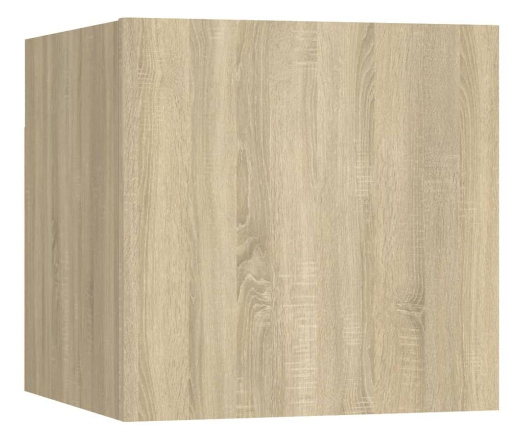 Set TV ormarića, 6 komada, sonoma hrast, iverica - 4