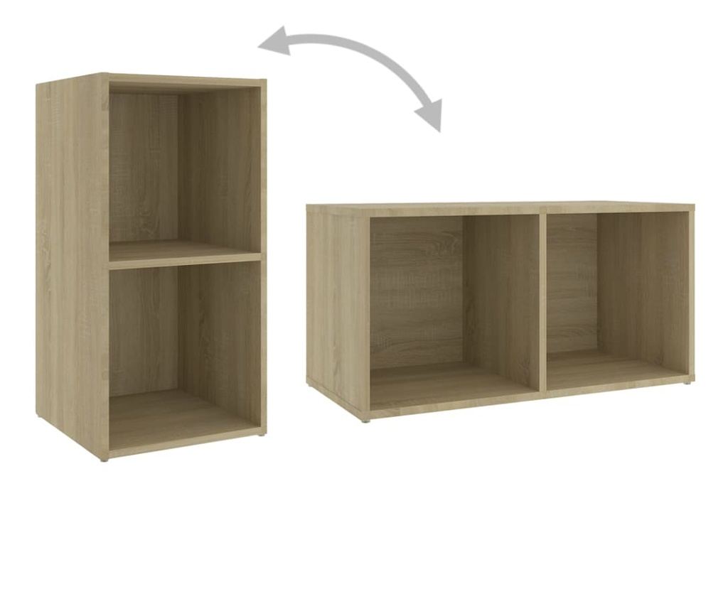 Set TV ormarića, 6 komada, sonoma hrast, iverica - 5