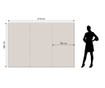 Fototapet pentru Living AVION Peisaj 3D  270x180cm thumbnail 2