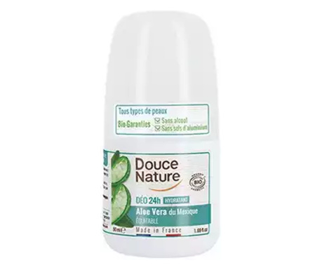 Naravni deodorant roll-on 24H, aloe vera, 50 ml (ekološko)
