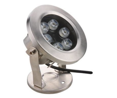 Proiector LED RGB Fantana/Piscina, Ø120mm, 6W, IP68