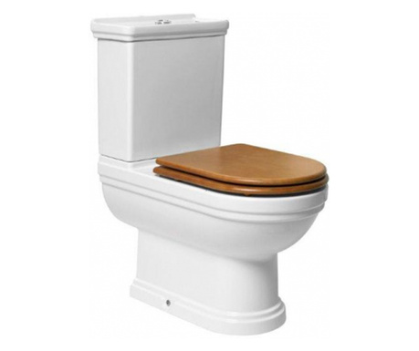 Gala Noble Vas WC, 36x68 cm cu capac wc si rezervor
