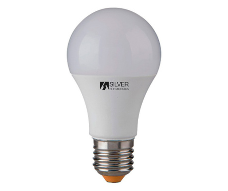 Сферична LED крушка за лампа Silver Electronics 980927 E27 10W Топла светлина - 5000K