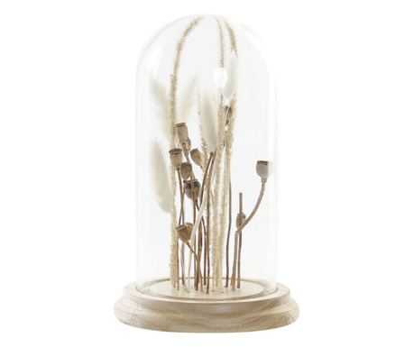Декоративна фигурка DKD Home Decor Цвете Кристал Кафяв