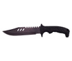 Cutit de vanatoare IdeallStore®, Tactical Rambo, 32 cm, negru, teaca inclusa