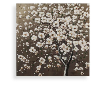 Картина Versa White Petals Пластно (2,3 x 60 x 60 cm)