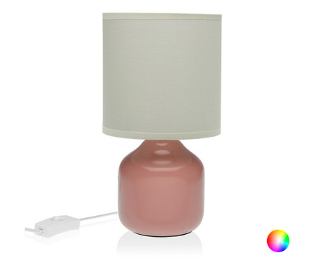 Настолна лампа Basic Керамика (14 x 26 x 14 cm) - Розов