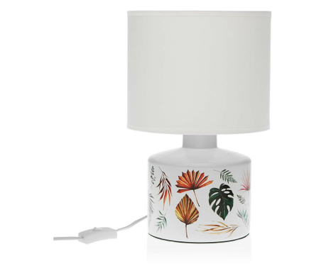 Настолна лампа Roxanne Листи Керамика (22,5 x 35 x 22,5 cm)