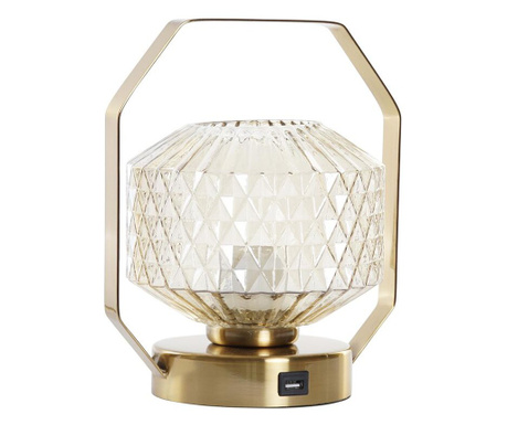 Настолна лампа DKD Home Decor Златен 220 V (22 x 20 x 26,5 cm)