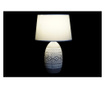 Настолна лампа DKD Home Decor Сив теракота Бял 220 V 50 W (30 x 30 x 48 cm) (2 броя)