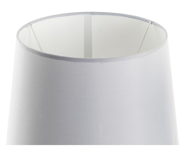 Настолна лампа DKD Home Decor Сив теракота Бял 220 V 50 W (30 x 30 x 48 cm) (2 броя)