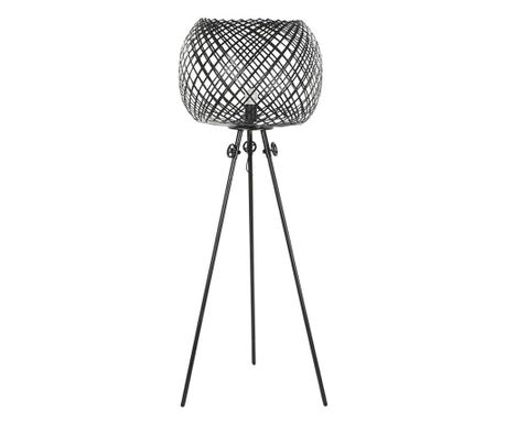 Лампион DKD Home Decor Черен Метал Loft (51 x 51 x 138 cm)