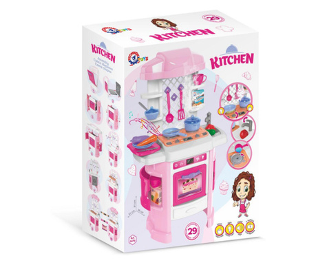 Детска кухня с пара Technok Toys - Код W3230