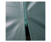 Uklonjivi šator za stoku PVC 550 g/m² 3,3 x 4,8 m tamnozeleni