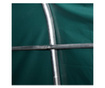 sötétzöld elmozdítható PVC állattartó sátor 550 g/m² 3,3 x 6,4 m