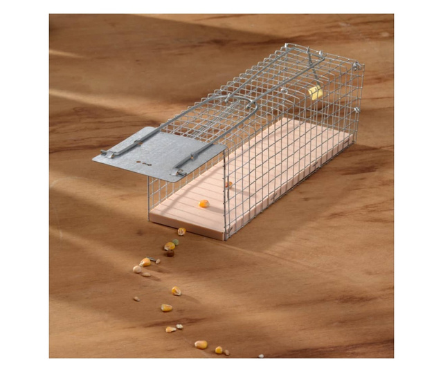 Humanitarna pułapka na myszy, 27,5x9,5x9,5 cm, 6060105