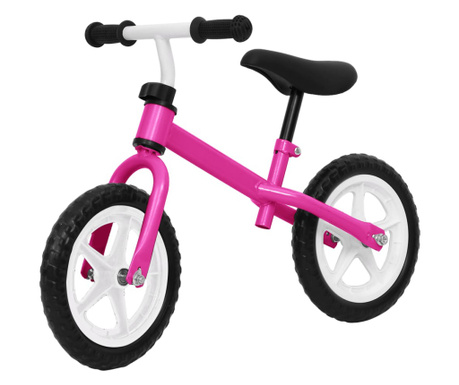 Детски велосипед за балансиране, гуми 12 цола, розов
