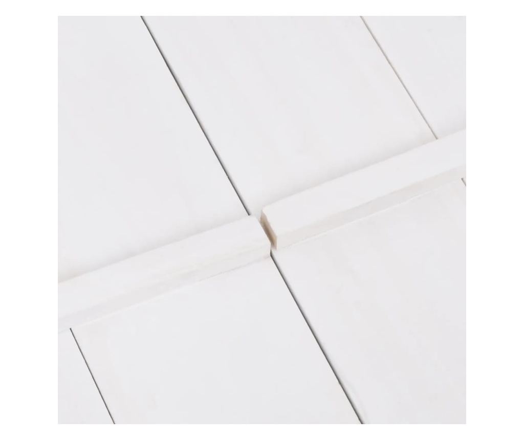 Peskovnik iz lesa jelke bel 95x90x15 cm - 13