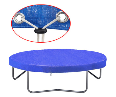 Plandeka na trampolinę, PE, 300 cm, 90 g/m²