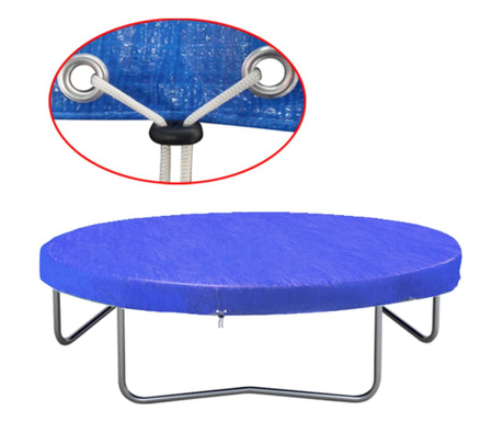 Plandeka na trampolinę, PE, 450-457 cm, 90 g/m²