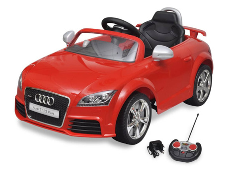 Audi TT RS детска кола с дистанционно управление червена