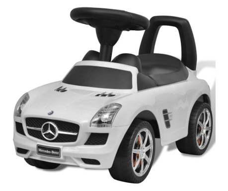Mercedes Benz Αυτοκίνητο Παιδικό Ποδοκίνητο Λευκό
