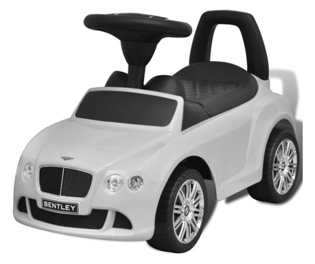 Bentley Αυτοκίνητο Παιδικό Ποδοκίνητο Λευκό