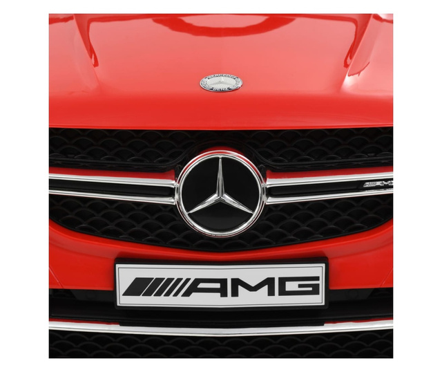 Samochód dla dzieci Mercedes Benz GLE63S, plastikowy, czerwony