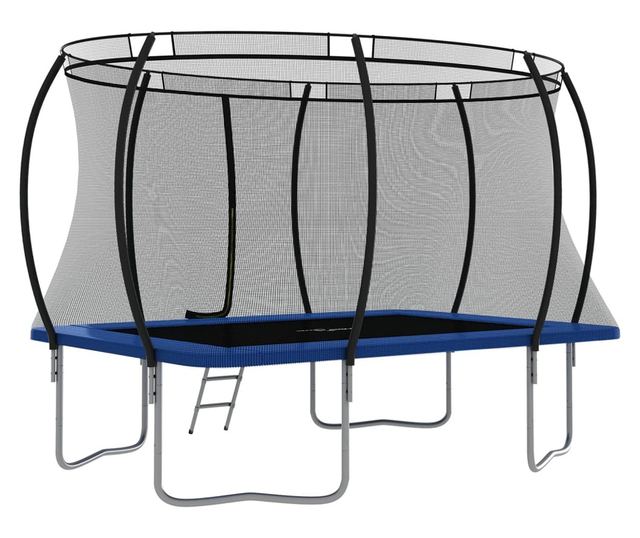 Set trampolina pravokutni 335 x 244 x 90 cm 150 kg