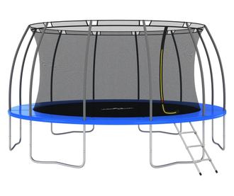 Set trampolina okrugli 488 x 90 cm 150 kg