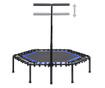 Fitnes trampolin z ročajem 122 cm