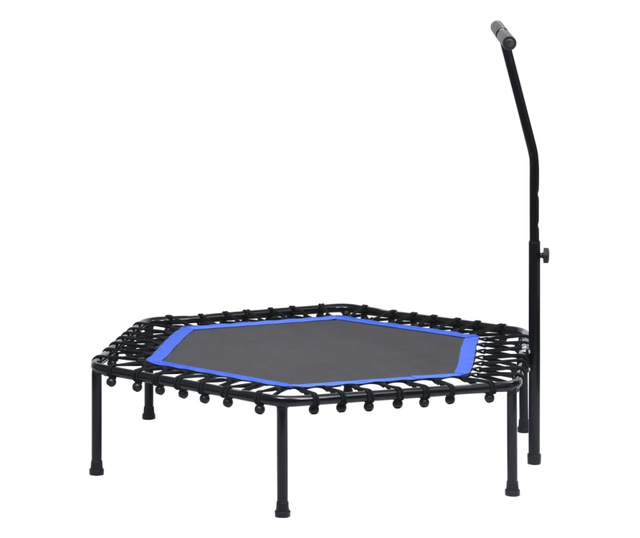 Fitnes trampolin z ročajem 122 cm