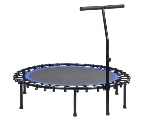 Fitnes trampolin z ročajem 122 cm