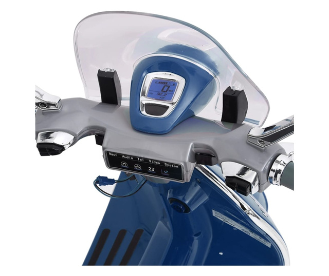 Електрически скутер Vespa GTS300, син