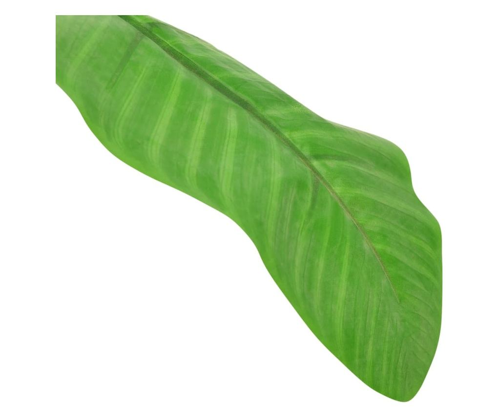 Umjetna banana s potom, zelena, 160 cm - 3