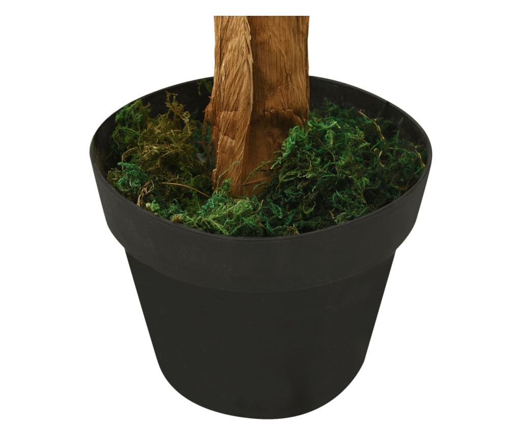 Umjetna banana s potom, zelena, 160 cm - 5