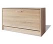 Banca de stocare pantofi, 80x24x45 cm, culoarea stejarului